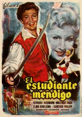 Постер Нищий студент (1956)