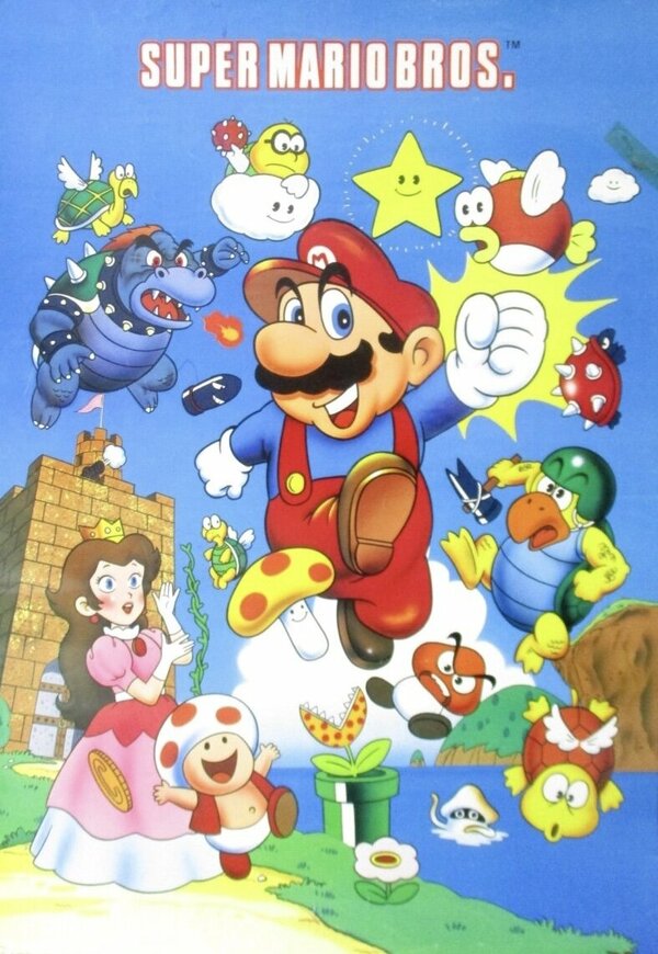 Постер фильма Super Mario Bros.
