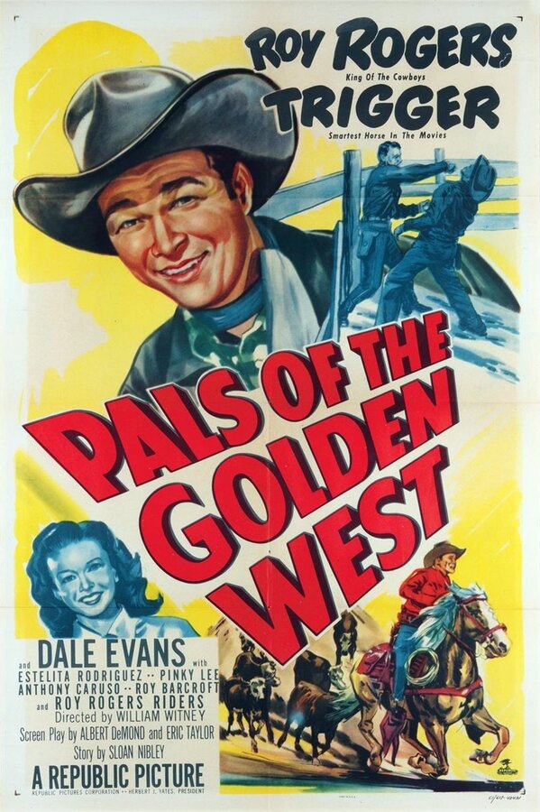 Постер фильма Pals of the Golden West