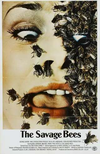 Постер The Savage Bees (1976)