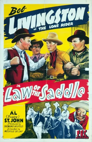 Постер Law of the Saddle (1943)