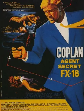 Постер Коплан, секретный агент FX-18 (1964)