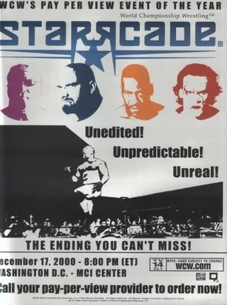 Постер WCW СтаррКейд (2000) Постер WCW СтаррКейд (2000)