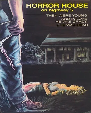 Постер Дом ужасов на пятом шоссе (1985)