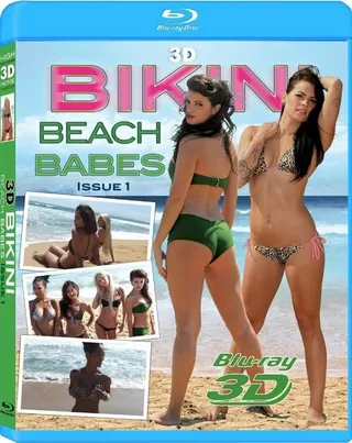 Постер 3D Bikini Beach Babes Issue #1 (2012)