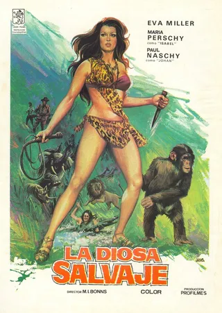 Постер Дикая богиня (1974)