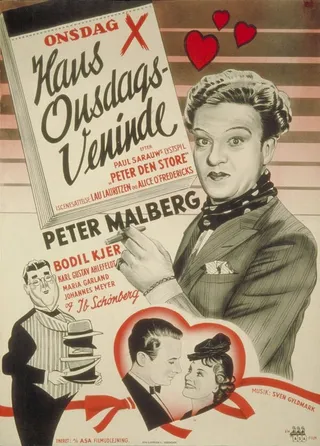 Постер Hans Onsdagsveninde (1943)