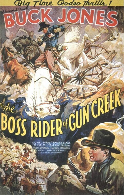 Постер фильма The Boss Rider of Gun Creek