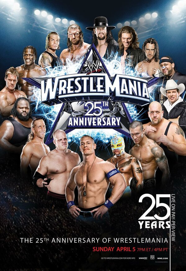 Постер фильма WWE РестлМания 25