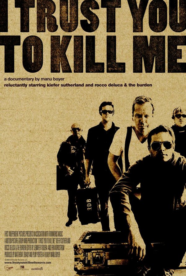 Постер фильма I Trust You to Kill Me