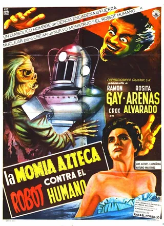 Постер Робот против мумии ацтеков (1958)