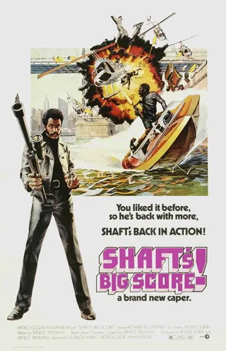 Постер Большая удача Шафта (1972)