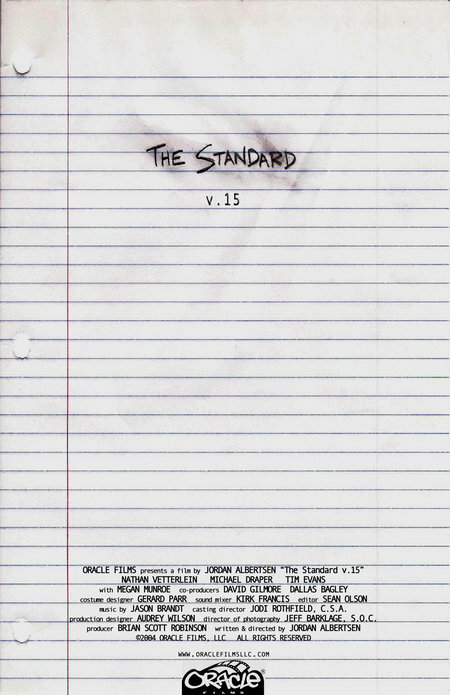 Постер фильма The Standard v.15