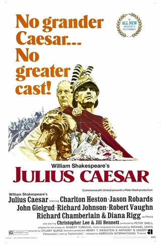 Постер Юлий Цезарь (1970)
