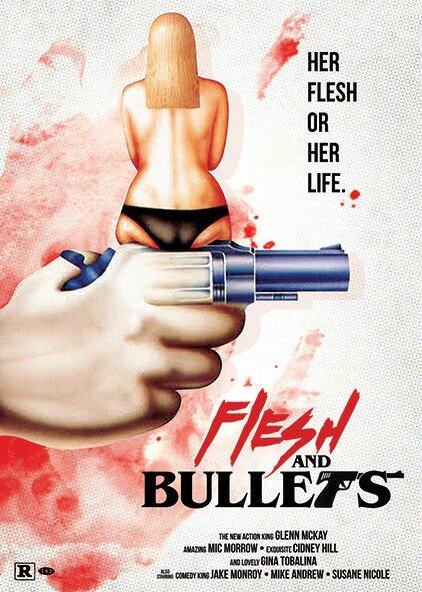 Постер фильма Плоть и пули