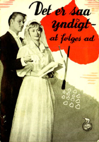 Постер фильма Det er så yndigt at følges ad