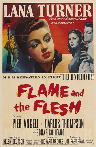 Постер Пламя и плоть (1954)