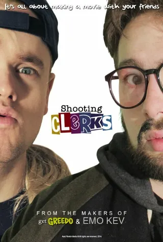 Постер На съёмках «Клерков» (2019)