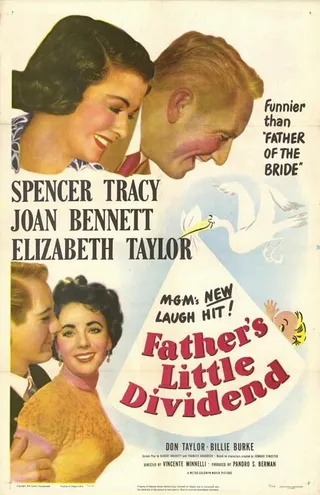 Постер Маленькая прибыль отца (1951)