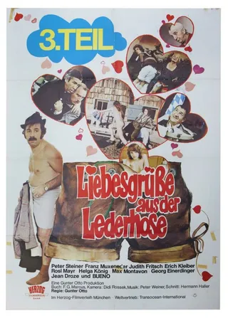 Постер Приветствия от кожаных штанов 3 (1977)