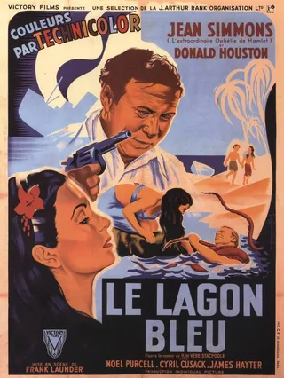 Постер Голубая лагуна (1949)