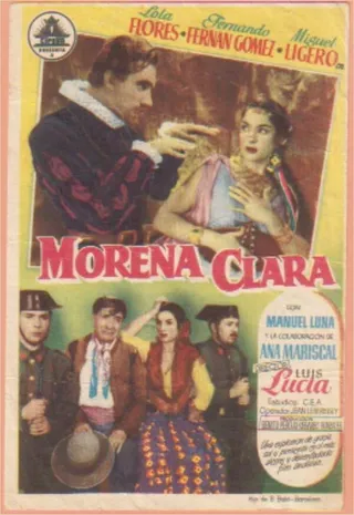 Постер Смуглянка Клара (1954)