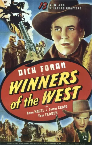 Постер Winners of the West (1940)
