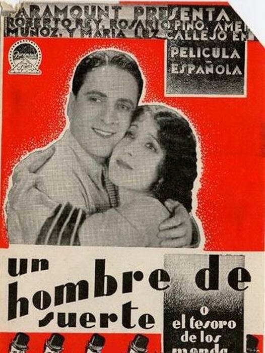 Постер фильма Un hombre de suerte