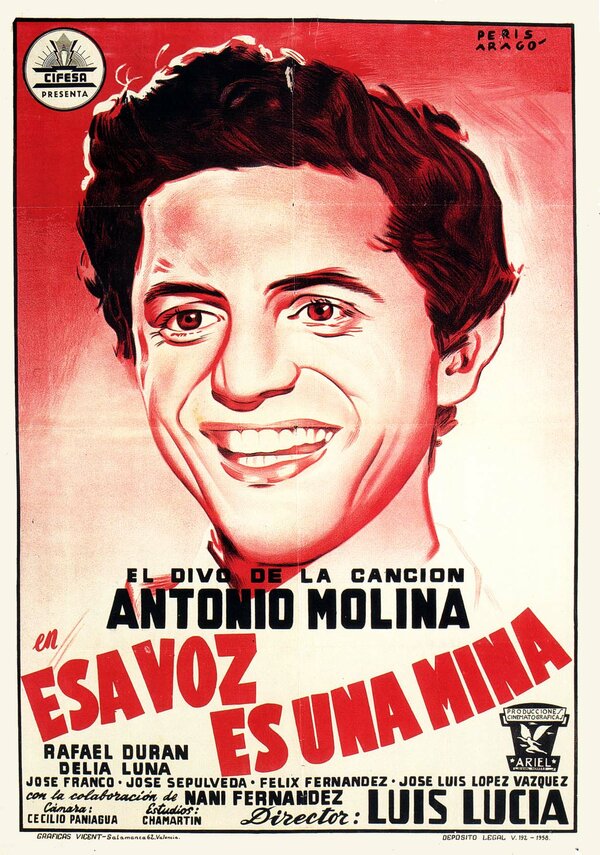 Постер фильма Esa voz es una mina