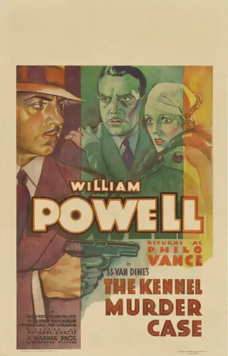 Постер Дело об убийстве в питомнике (1933)
