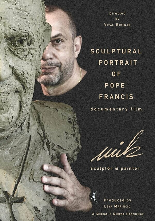 Постер фильма Sculptural Portrait of Pope Francis by Mik Simcic