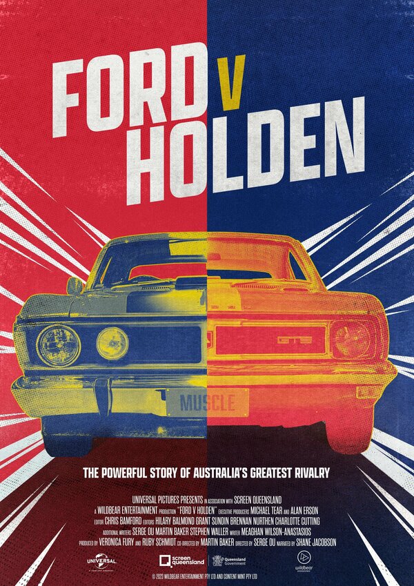 Постер фильма Ford против Holden