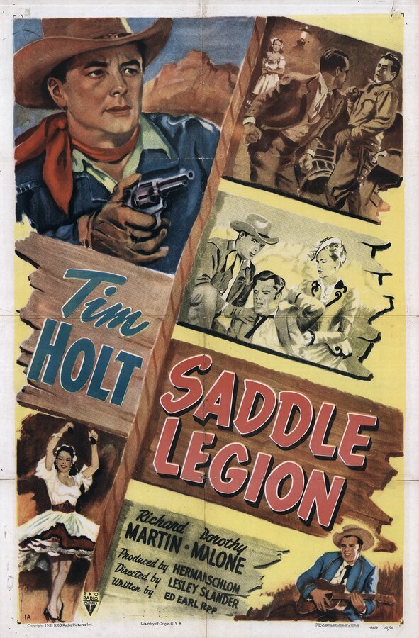 Постер фильма Saddle Legion