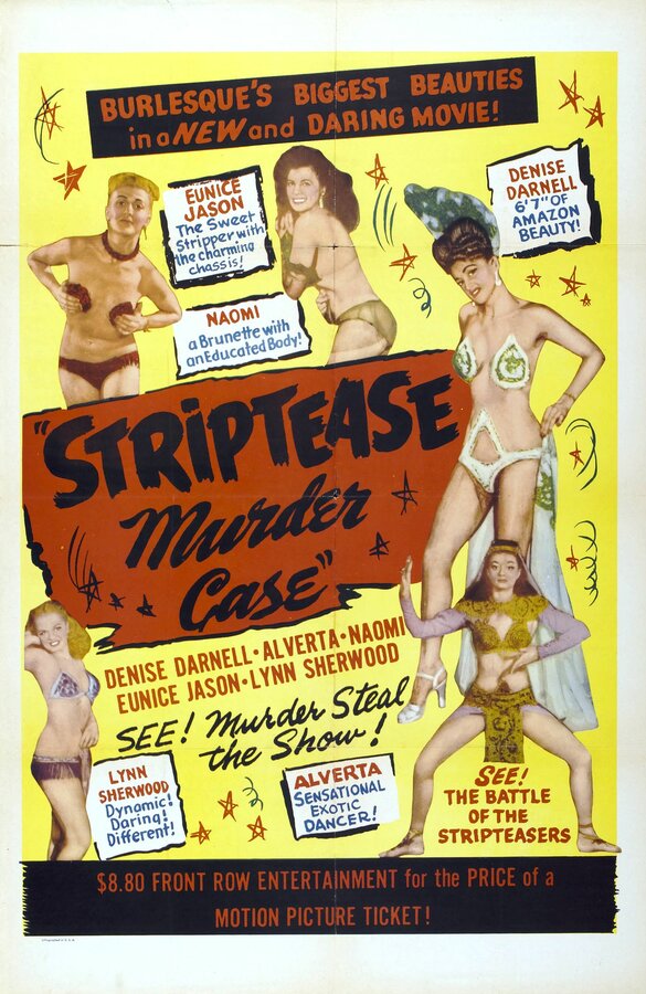 Постер фильма The Strip Tease Murder Case