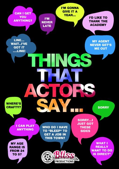 Постер фильма Things That Actors Say