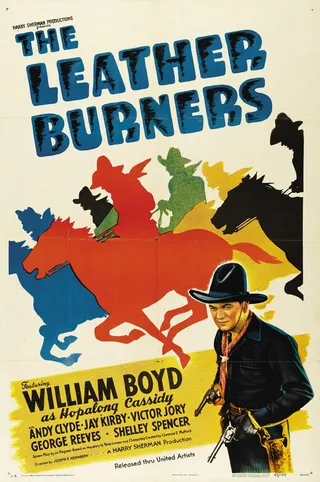 Постер The Leather Burners (1943)