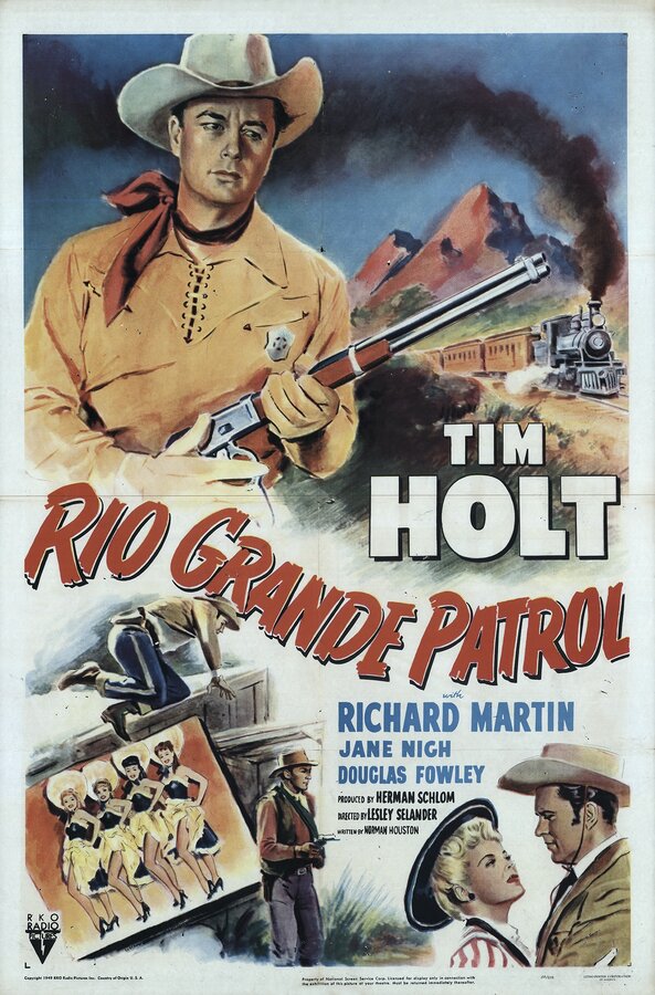 Постер фильма Rio Grande Patrol