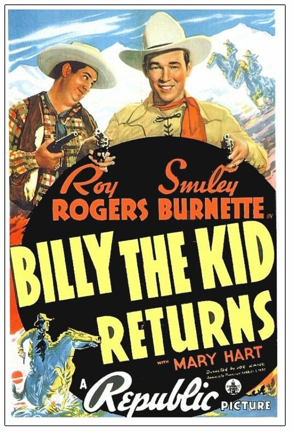 Постер фильма Billy the Kid Returns