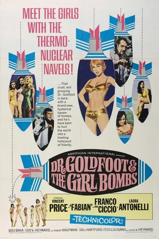 Постер Доктор Голдфут и девушки-бомбы (1966)