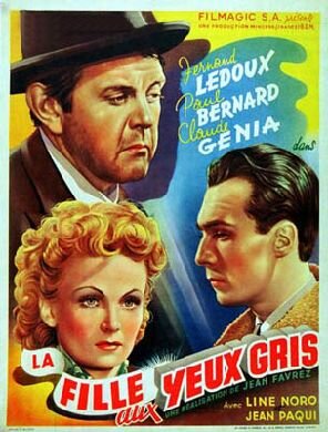 Постер фильма La fille aux yeux gris