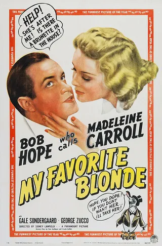 Постер Моя любимая блондинка (1942)