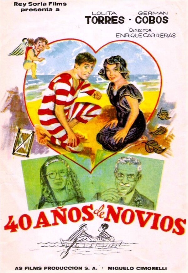 Постер фильма 40 лет любви