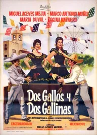Dos gallos y dos gallinas