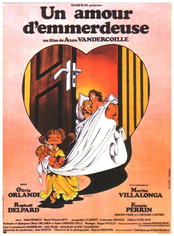 Постер фильма Un amour d'emmerdeuse