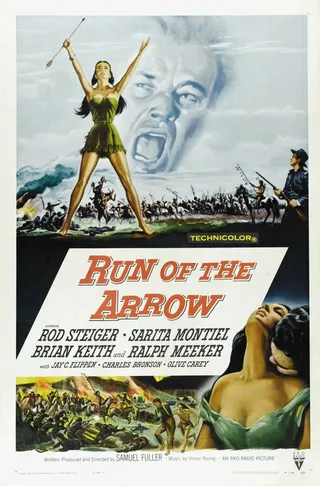Постер Убегая от стрелы (1957)