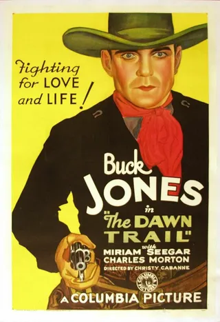 Постер The Dawn Trail (1930)