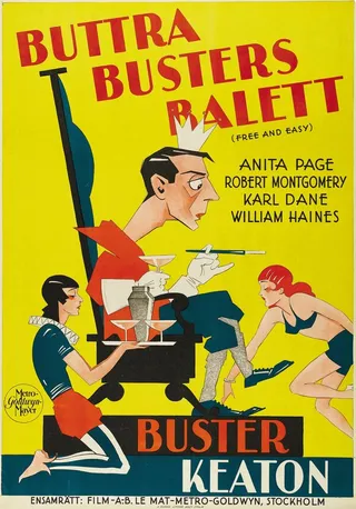 Постер Свободный и легкий (1930)