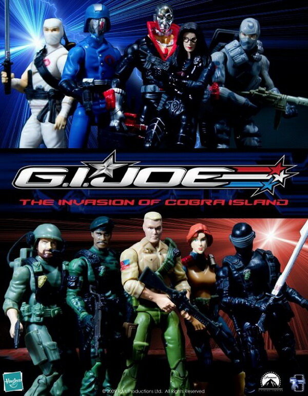 Постер фильма G.I. Joe: Вторжение на остров Кобры