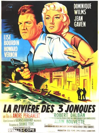 Постер La rivière des trois jonques (1957)