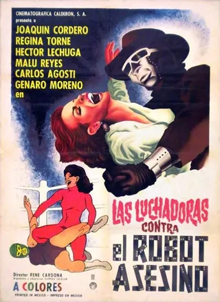 Постер Женщины-рестлеры против робота-убийцы (1969)